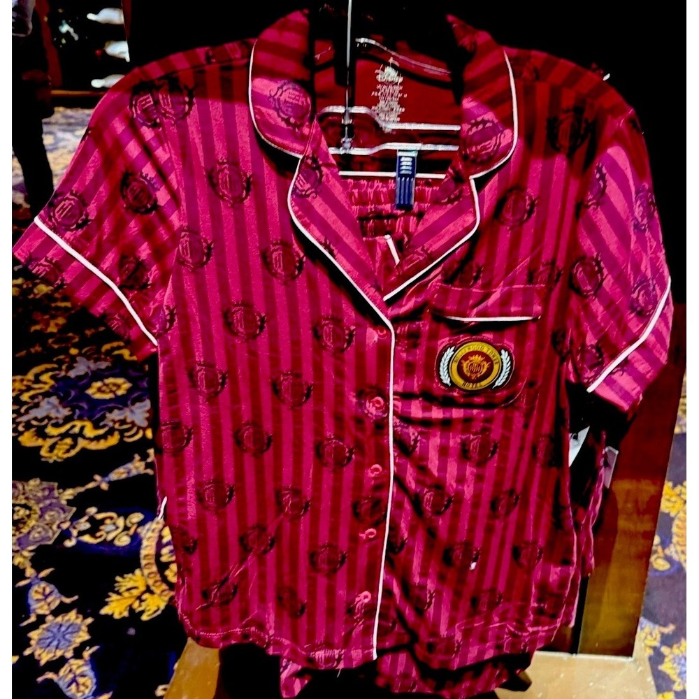 2026 Disney Parks Hollywood Studios Tower Of Terror Hotel Pajama Short Set XXL